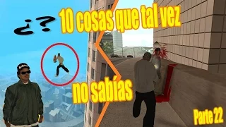 GTA San Andreas 10 Cosas que tal vez no sabías (Parte 22) - Loquendo