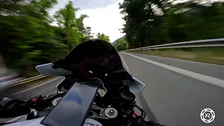 Honda cbr1000rr POV RAW SOUND NO AIR