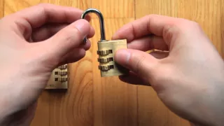 Trick with Abus no. 165 padlock