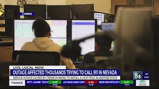 Thousands of 911 calls attempted during Nevada outage