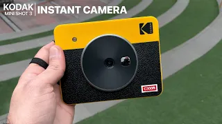 I Tested The Retro Camera 📸👎🏻 | Kodak mini Shot 3 Retro Review | Kodak Instant Camera and Printer