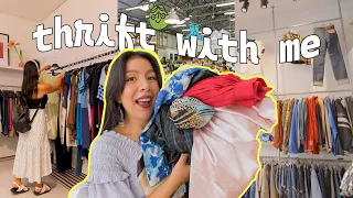 come thrift with me in Europe! | Thrift haul & try on!