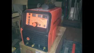 ИСКРА TIG 250 PULS AC/DC Первый пуск