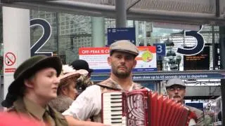 2014 Chester Theater Company at Manchester Piccadilly station