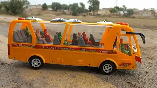 Opening a Mini Ultra-Luxury bus Dealership | Diorama | Diecast Model car toys007