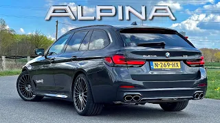 2022 ALPINA B5 Touring *320KM/H* REVIEW on AUTOBAHN by AutoTopNL