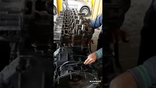 Scania engine overhauling