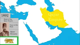 The Territorial Expansion of Persia and Iran (550 BC-2022)