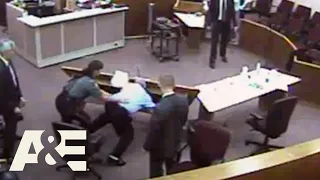 Court Cam: Defendant Goes on a RAMPAGE When His Accuser Takes The Stand | A&E