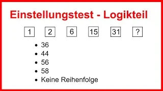 Einstellungstest - Logiktest -  Würdest du es schaffen? Logisches Denken trainieren | LehrerBros