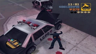 Grand Theft Auto 3 - Killing Police (Portland 4 Stars)