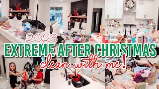 AFTER CHRISTMAS CLEAN WITH ME 2023 || EXTREME CLEANING MOTIVATION