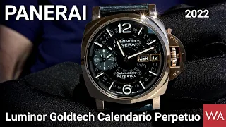 PANERAI Luminor Goldtech Calendario Perpetuo. Limited edition of 33 pieces.