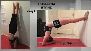 Day 70 of my 100 day flexibility challenge(this progress is insane)♥️