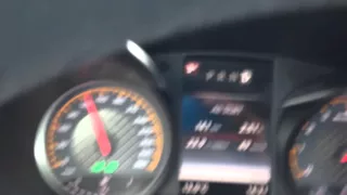 Amg GTs quick acceleration and downshift