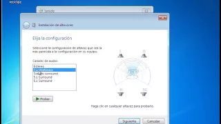 configuración de sonido en windows 7