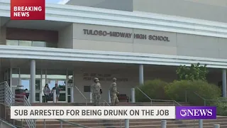 Sub arrested for being drunk on the job