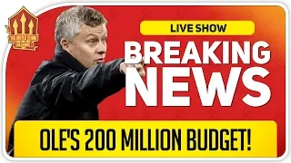 Solskjaer's 200 Million Transfer Spree! Man Utd News Now