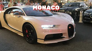 Super cars in Monaco-(Chiron x2 ,Chiron Sport,Aventador svj ,Senna ,AMG GT,phantom drop head coupe )