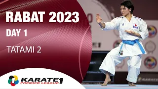 Karate1 RABAT | Day 1 – Tatami 2 | WORLD KARATE FEDERATION