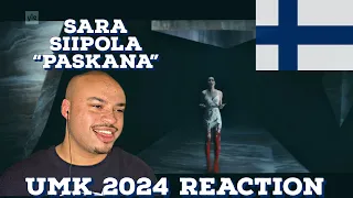 🇫🇮 UMK 2024 | Sara Siipola "Paskana" REACTION! 🇫🇮