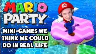 Ranking Mario Party Mini-Games Based on How Well We Could Do them in Real Life.