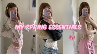 my spring wardrobe essentials 🫶🏻 | HAUL