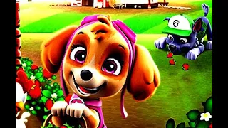 мультик игра - щенячий патруль/ щенячьи миссии, миссия сад огород, истории из игрушек, #paw #kids