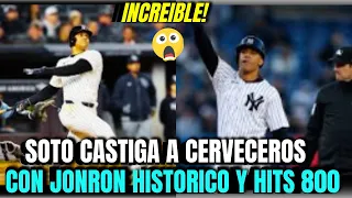 INCREIBLE! JUAN SOTO PERREA JONRON HISTORICO y HITS 800 en MLB con EPICO BAT FLIP | NO CREERAS | MLB