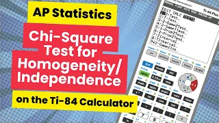 AP Stats Review: How to Use Calculator for a Chi-Square Test