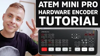 How To Use ATEM Mini Pro Hardware Encoder for YouTube | Step by Step Tutorial