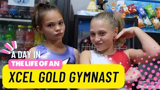 DAY IN THE LIFE OF AN XCEL GOLD GYMNAST!