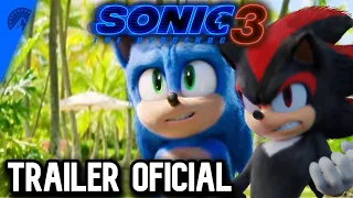 SONIC 3 LA PELÍCULA YA SE ESTRENO EL TRAILER OFICIAL ¿QUE PASÓ?