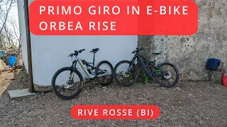 Primo giro in E-Bike #orbearise. Welcome to the dark side 😄