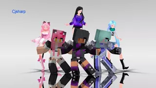 [MMD x Aphmau] Hello Kitty | Kawaii chan:Aphmau:Katelyn *Minecraft* *Requested*