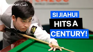 Back-To-Back Centuries! Si Jiahui Gets Off To The Perfect Start At The Crucible! | Eurosport Snooker