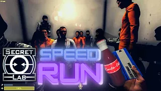 SCP Secret Laboratory: The Largest Fastest Speed Run Ever!!