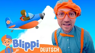 Blippi besucht ein Luftfahrtmuseum | Blippi Deutsch - | Abenteuer und Videos für Kinder