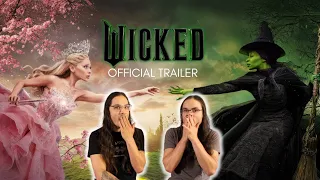 WICKED OFFICIAL TRAILER I OUR REACTION! // TWIN WORLD