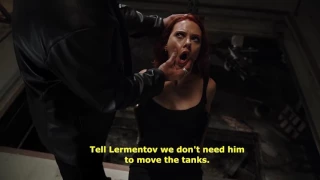 The Avengers   Black Widow Interrogation Scene