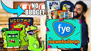 I Went To FYE And BOUGHT EVERY NICKELODEON PRODUCT THEY HAD!!  *SPONGEBOB SQUAREPANTS MALL HUNT!!*