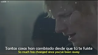 Ed Sheeran - Visiting Hours // Sub Español - Lyrics |HD| [Official Performance Video]