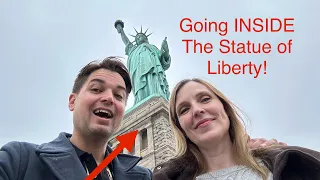 Going inside the statue of Liberty! What is it like?!?