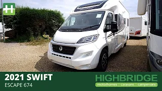 2021 Swift Escape 674