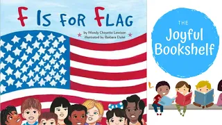 🇺🇸 F is for Flag 🇺🇸| Read Aloud for kids! | Patriotic Books for Kids!