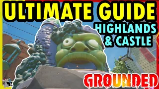 GROUNDED Moldorc Castle And Highlands Ultimate Guide! Every Molar, Scabs, Unlocking Supreme Upgrades