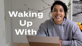 Hannah Bronfman Shares Her Secret to Staying Fit While Social Distancing | Waking Up With | ELLE