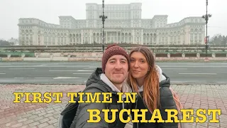 FIRST IMPRESSION OF BUCHAREST ROMANIA 🇷🇴 EXPLORING BUCHAREST OLD TOWN AND LANDMARKS - TRAVEL VLOG