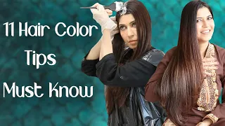 11 Hair Dye Tips Must Know for Long Lasting Color - Ghazal Siddique