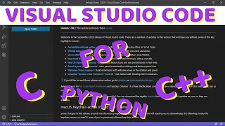 Visual Studio Code Setup for C, C++ and Python || Windows 10